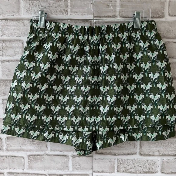 Maje parrot jacquard skort sz40